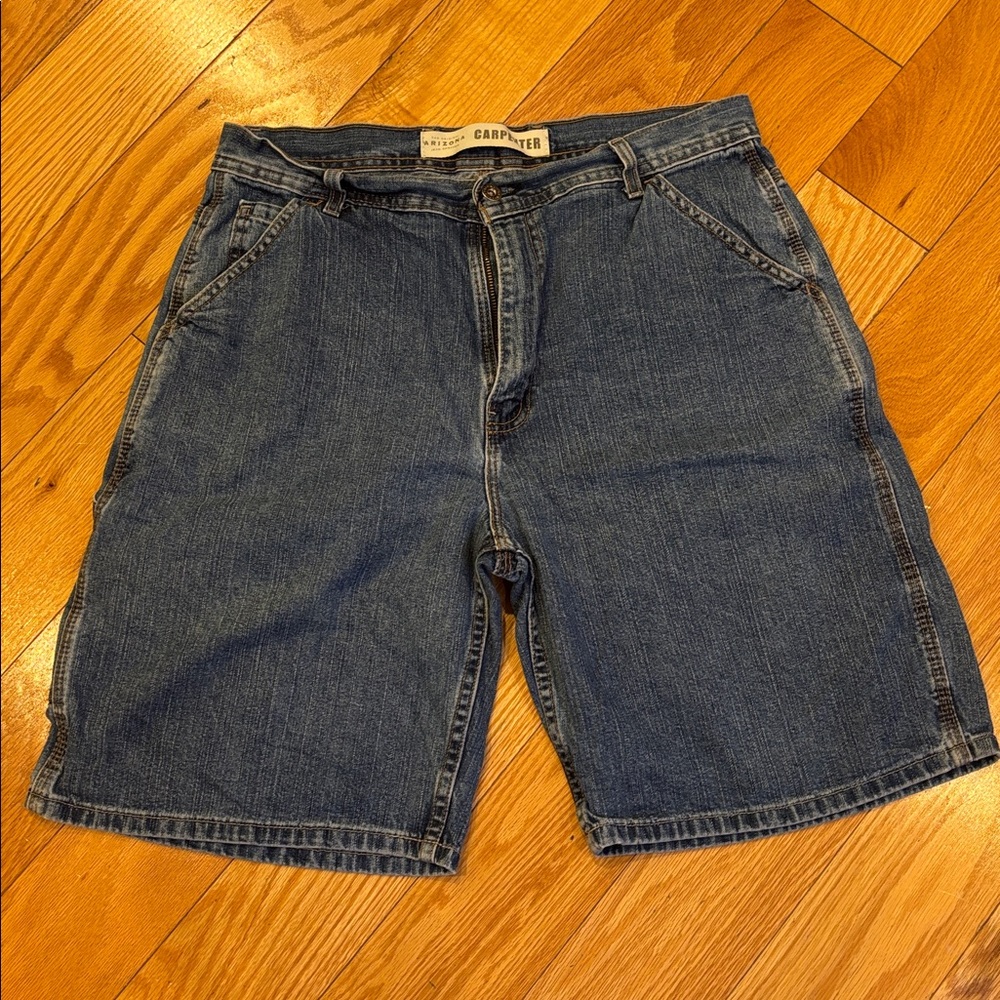Arizona Jean Company Relaxed Fit Carpenter Jeans - Blue